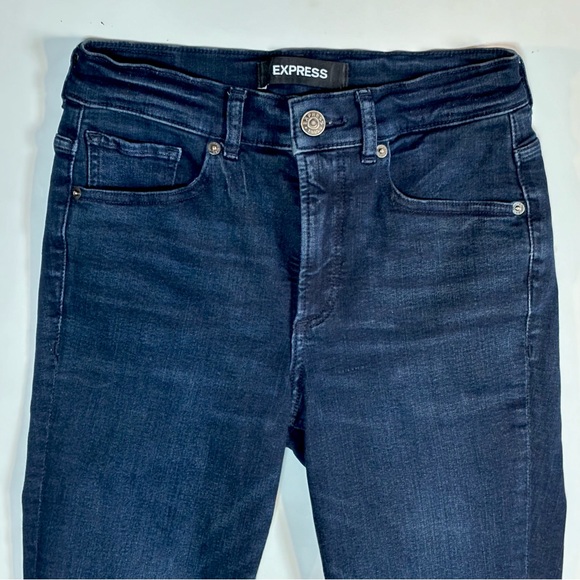 EXPRESS High Rise Legging Jegging Jeans 2 - Picture 2 of 8